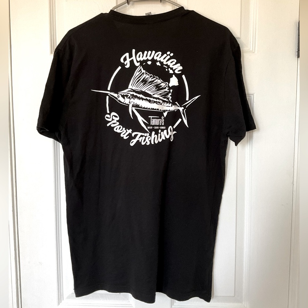 Hawaiian Sport Fishing Tamura’s shirt
